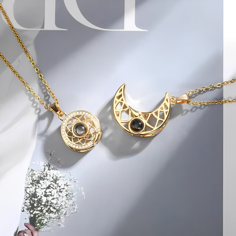 COLLAR PAREJA SOL Y LUNA ☀️🌙 | ENVIO TODO EL PERU