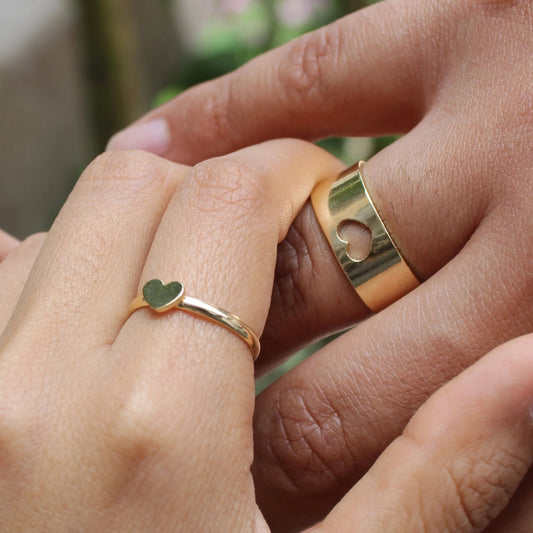 ANILLOS PROMESA PUZZLE HEART 💍❤️💍 | ENVIO TODO EL PERU